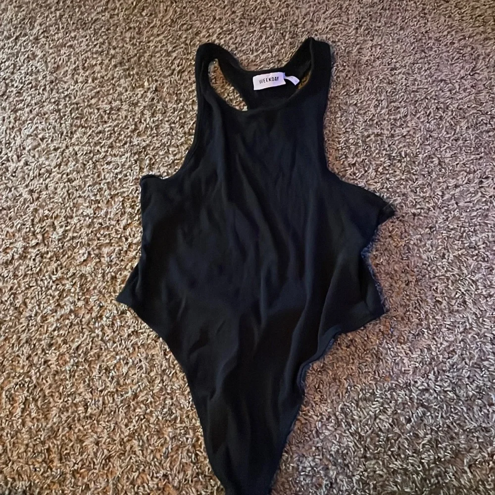 Basic Racerback Bodysuit - Picture 1 of 3